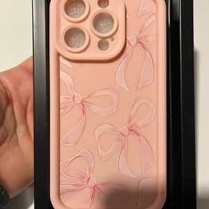 Pink Bow Phone Case